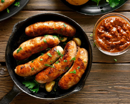 pork sausages