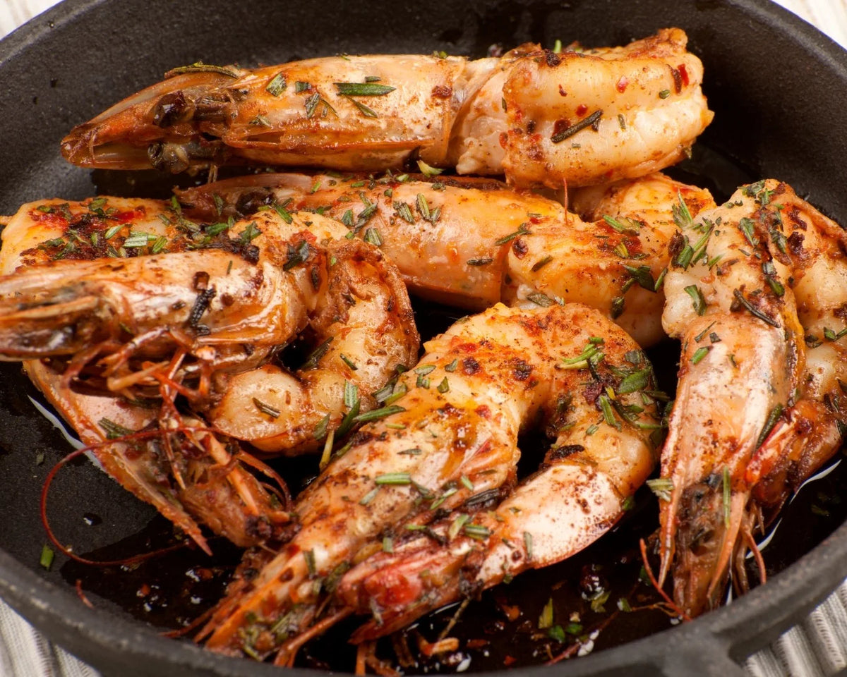 cooked shrimp
